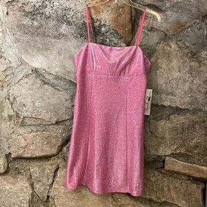 COPY - Pink Barbiecore Size Medium Honey and a Rosie dress NWT